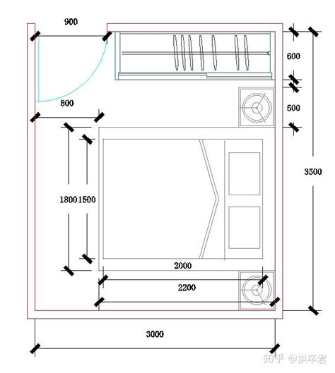 床尾走道30公分|床边过道宽度30能行吗